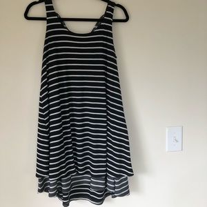 Anthropologie Striped Swing Tank Dress